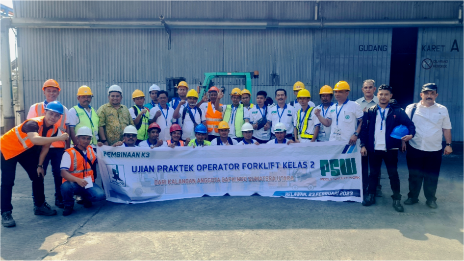 Sertifikasi K3 Operator Forklift