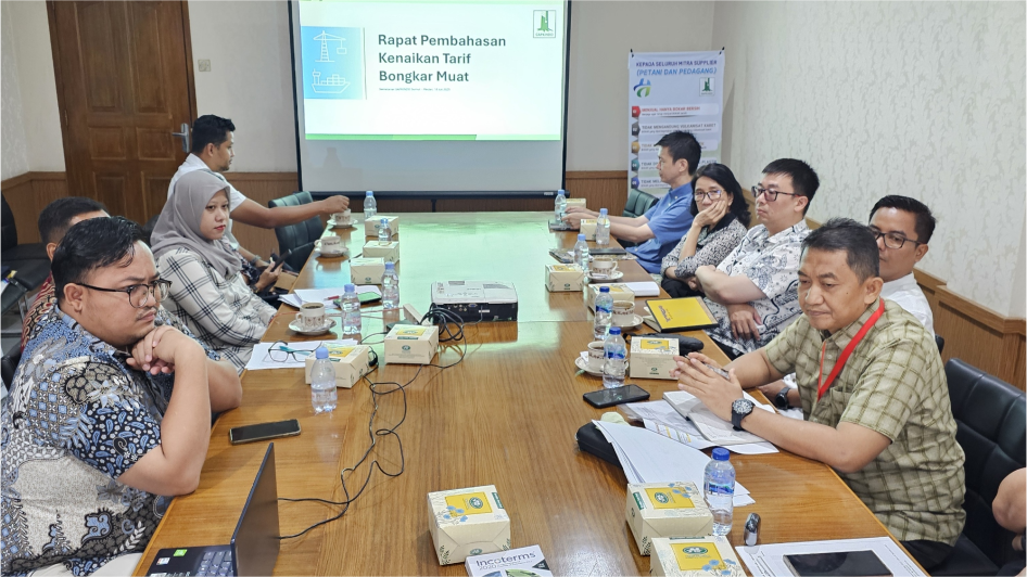 Rapat Kesepakatan Tarif Bongkar Muat Kargo Breakbulk