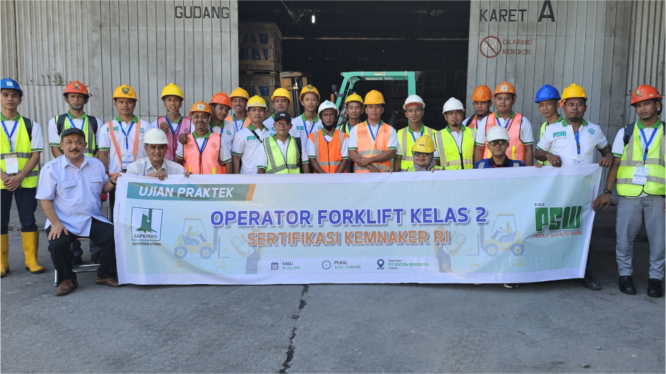 Training K3 Operator Forklift Kelas 2