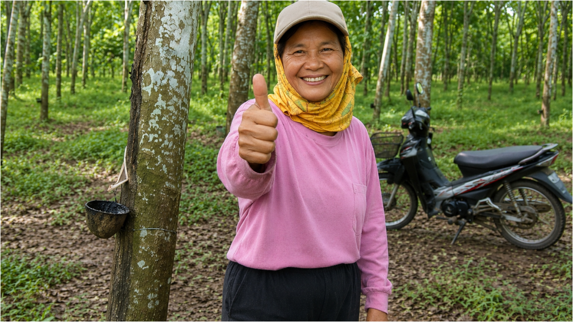 SICOM TSR20 Kokoh di Atas 220 US Cent/Kg, Harga Karet Dunia Sentuh Puncak 9 Tahun