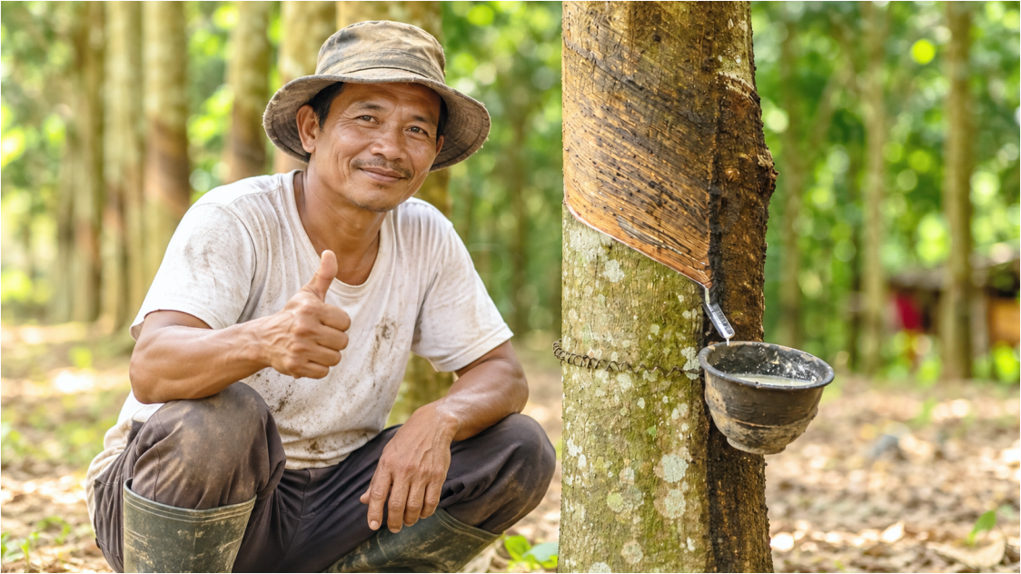 Rubber Prices Remain Under Pressure, SICOM-TSR20 Falls to 234.8 Cents — Profit Taking Continues as Prices Approach Support Levels