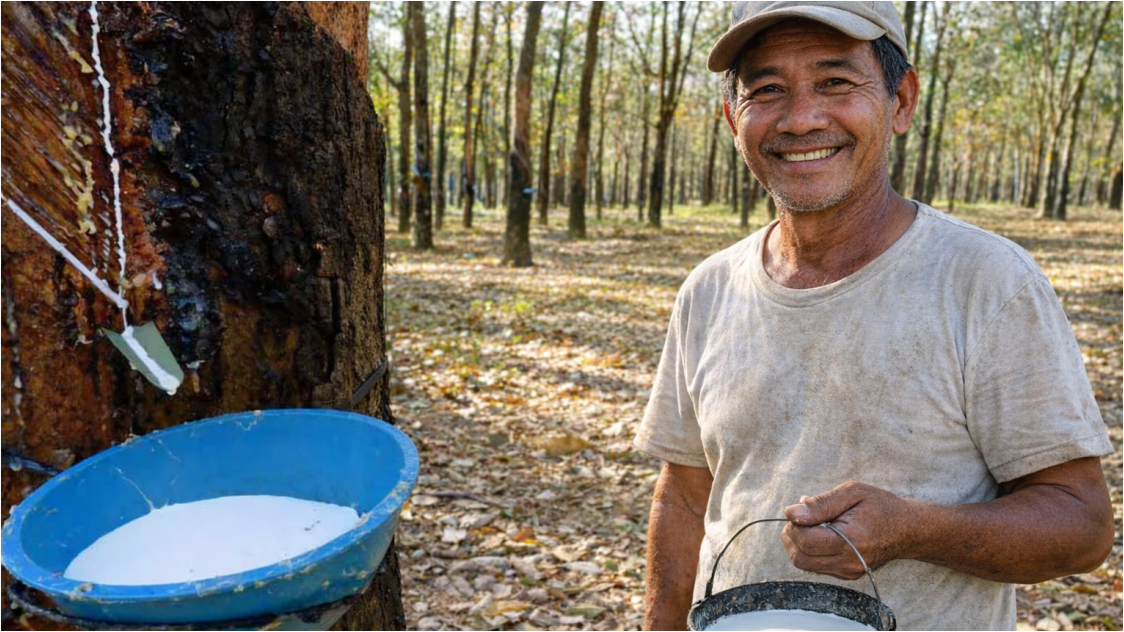 Pasar Karet Global Berfluktuasi di Awal 2026