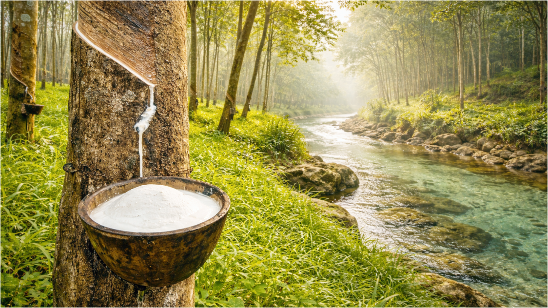 Harga Karet Dunia Menguat, Pasokan Ketat dan Faktor Global Jadi Penopang