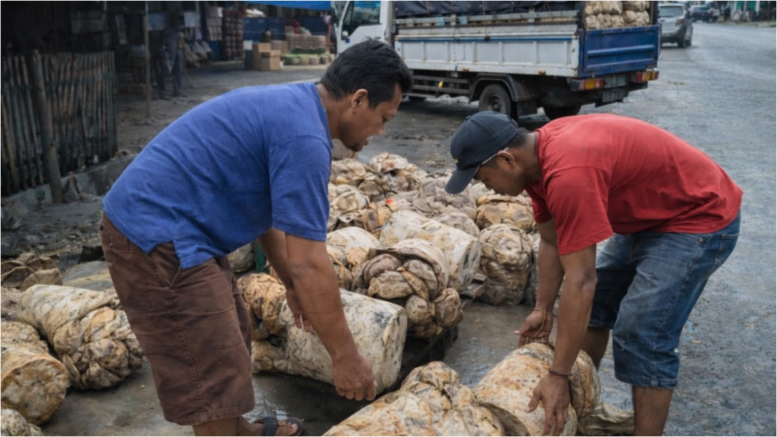 Pasar Karet Global Berfluktuasi di Tengah Ketegangan Geopolitik, Pantai Gading Perkuat Posisi sebagai Produsen No. 3 Dunia